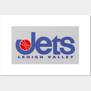 Defunct Lehigh Valley Jets CBA Basketball 1979 Posters and Art